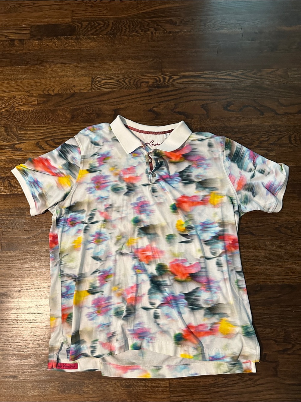 Robert Graham Multicolor Polo Shirt - White Collar